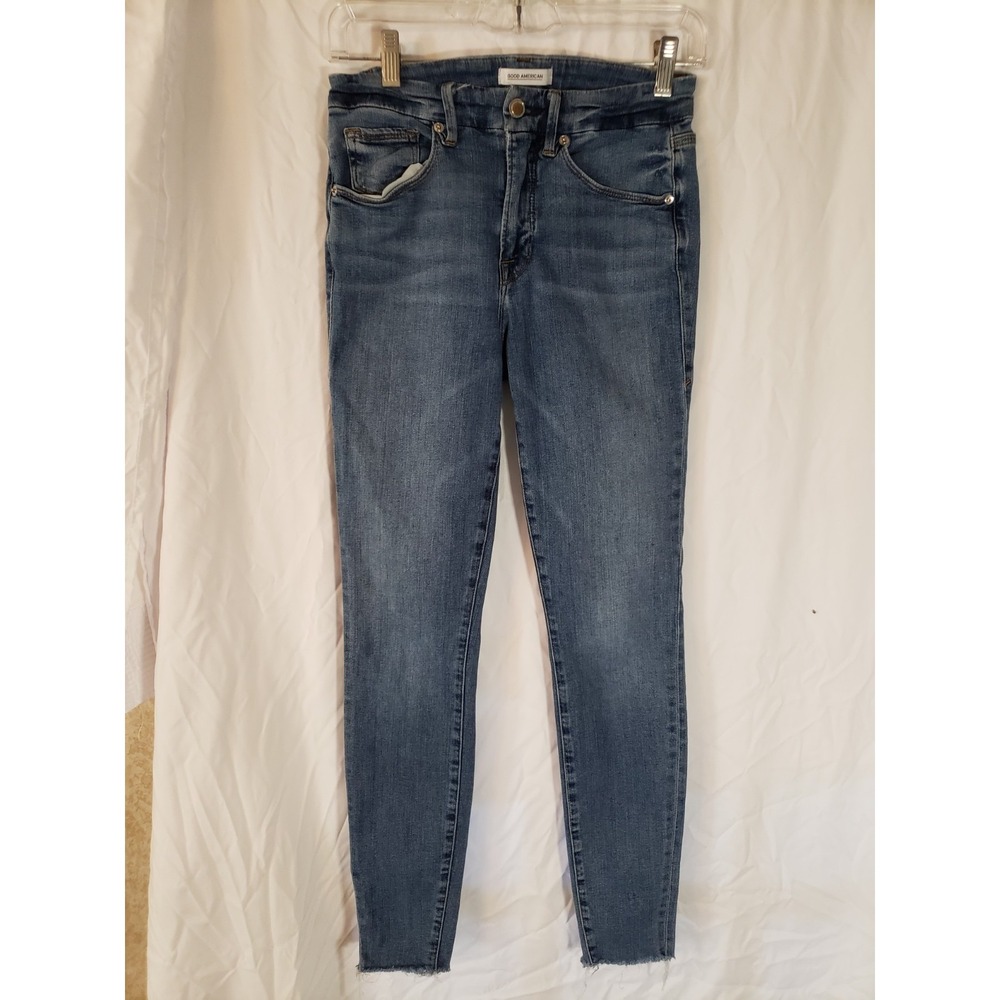 Women's Good American Raw Hem Skinny Jeans Size 4
